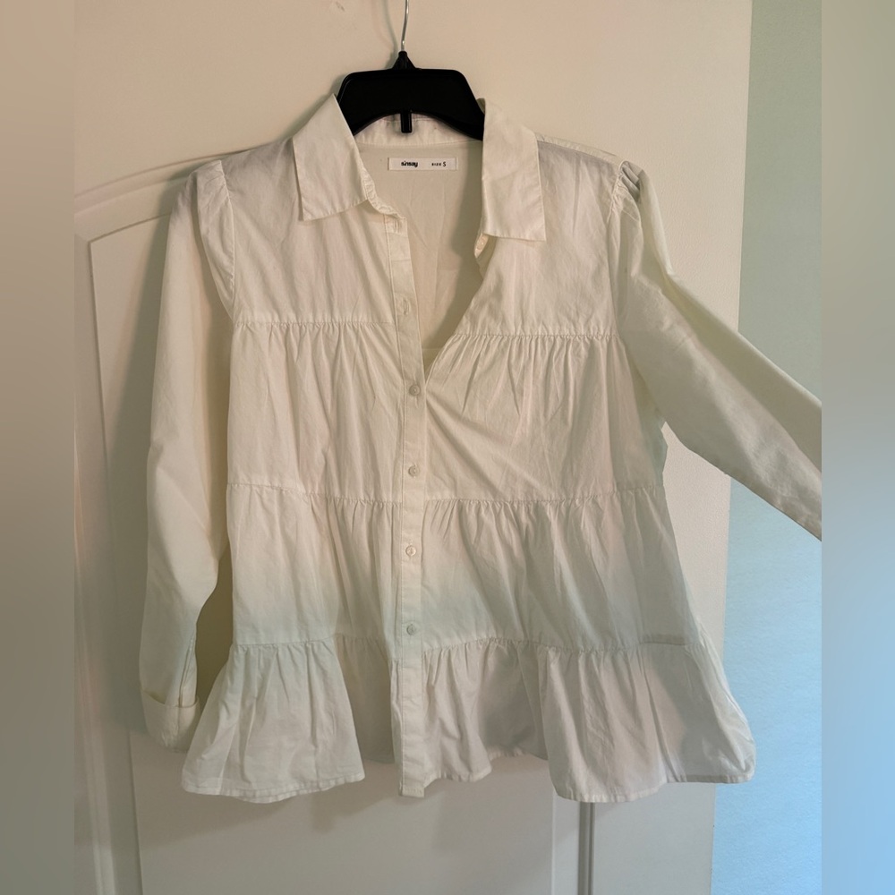 White button down - Picture 2 of 4